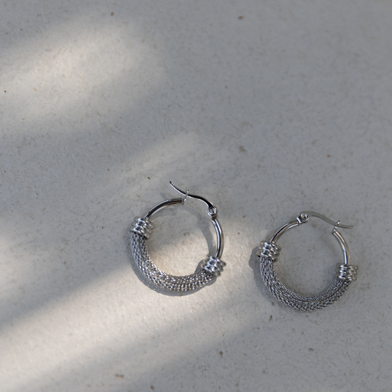 STAINLESS STEEL EARRING : 011