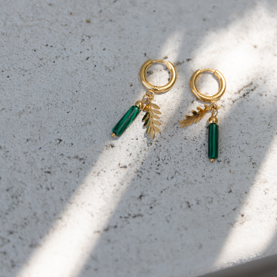 STAINLESS STEEL EARRING : 009