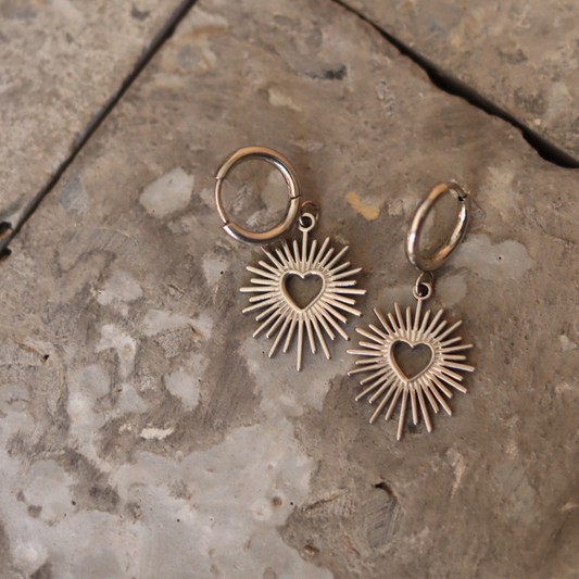 STAINLESS STEEL EARRING : 033