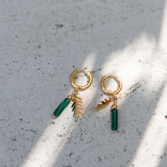 STAINLESS STEEL EARRING : 009