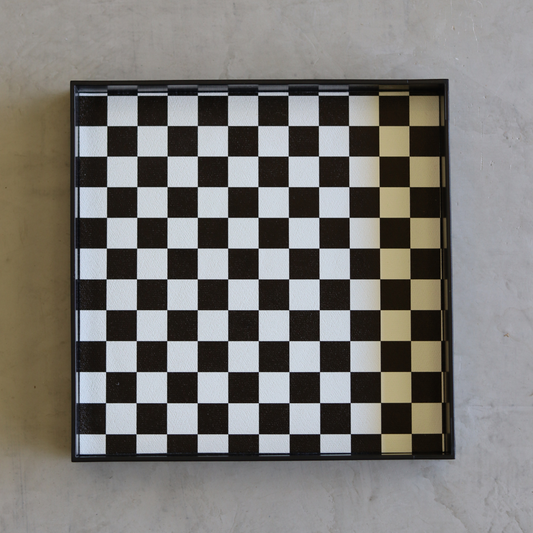 TRINKET TRAY : Checkerboard