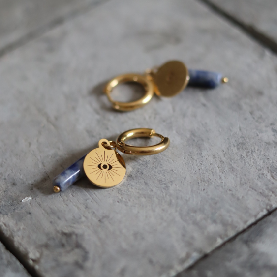 STAINLESS STEEL EARRING : 021