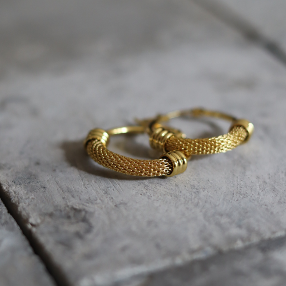 STAINLESS STEEL EARRING : 017