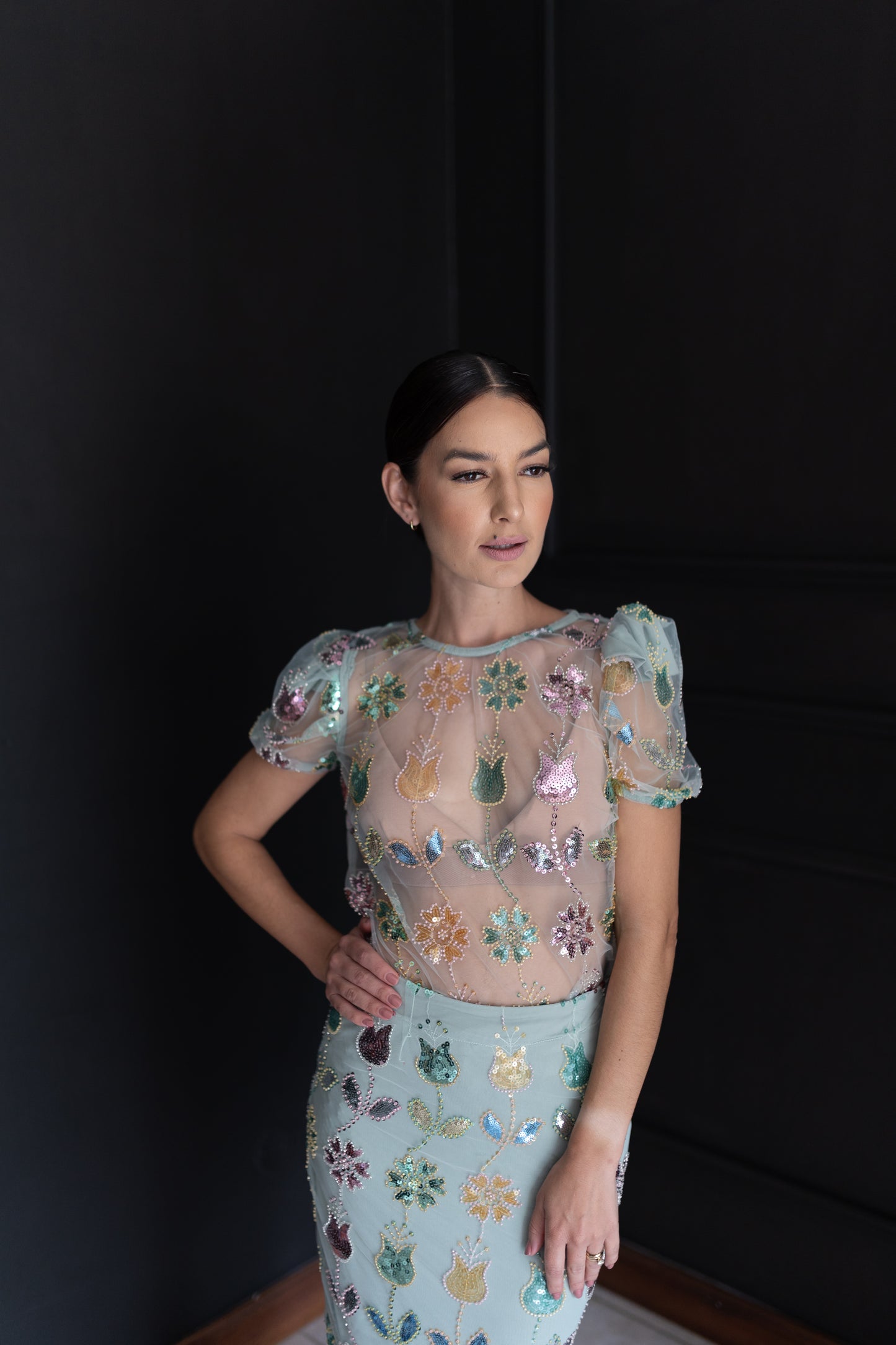 LILITH : Green Floral
