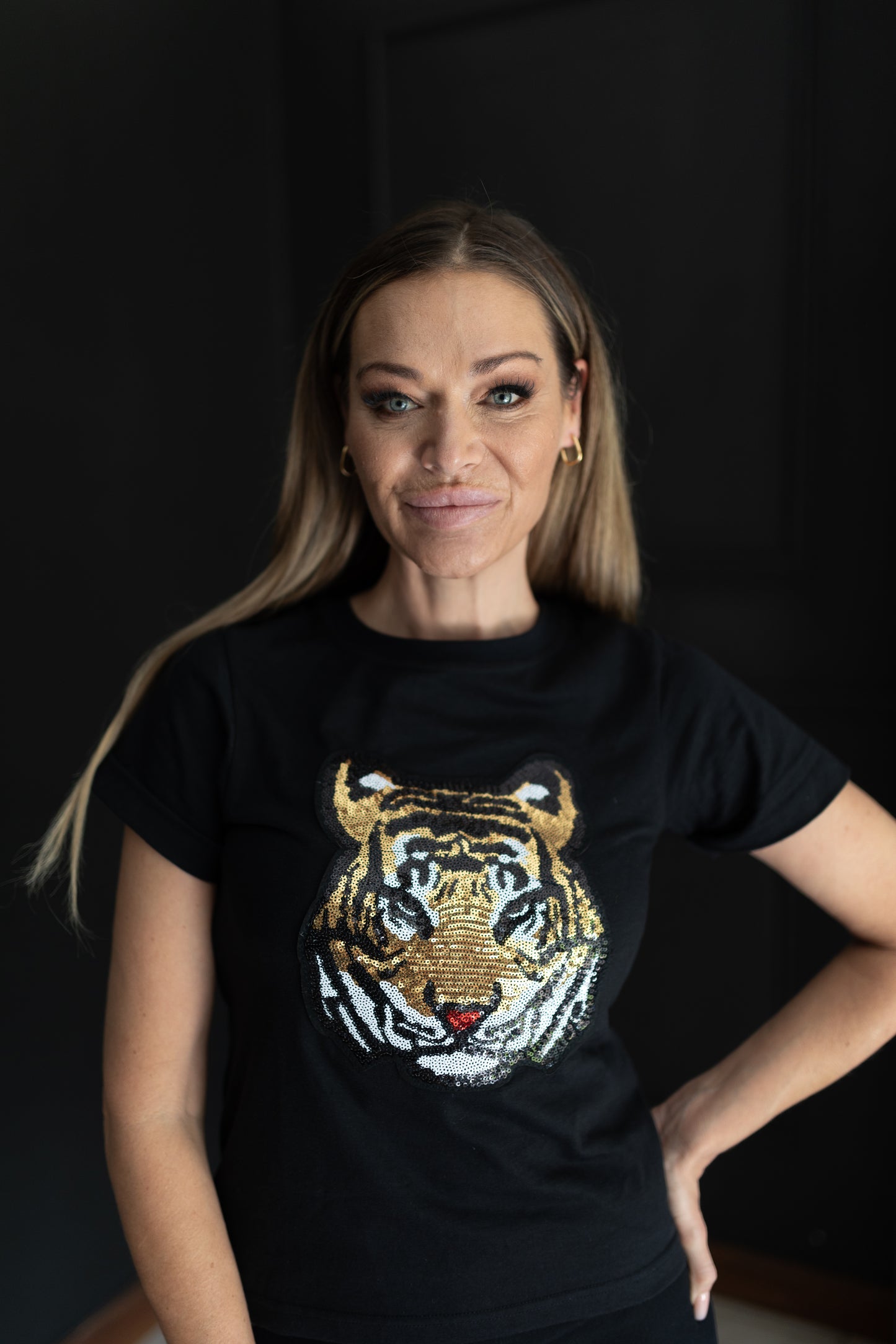 SAVANNAH : Tiger Black // TIGHT FIT