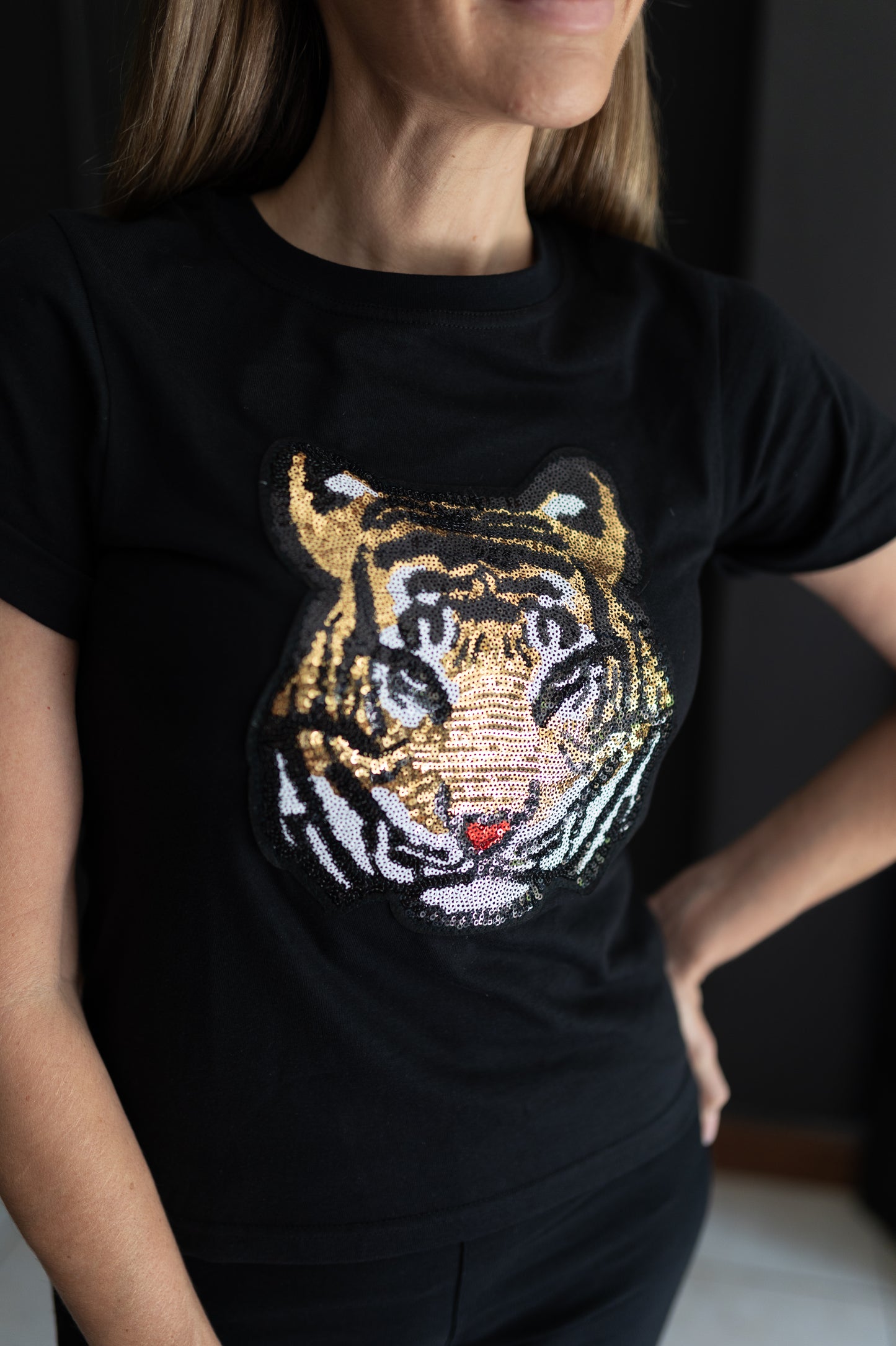 SAVANNAH : Tiger Black // TIGHT FIT
