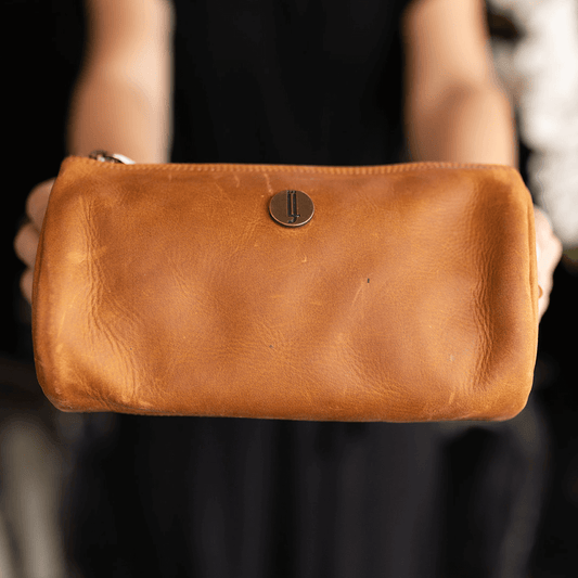 genuine leather pattern design for a pencil case round-lynne