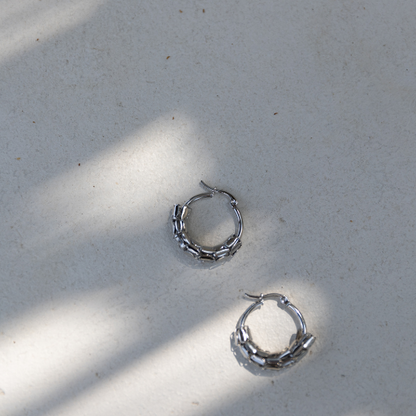 STAINLESS STEEL EARRING : 010