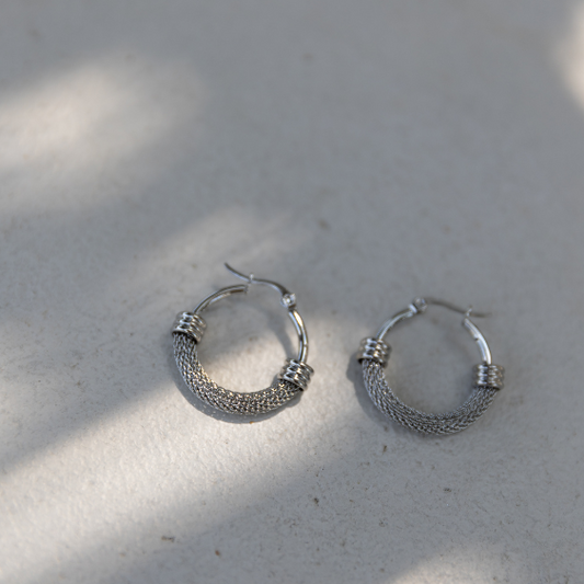 STAINLESS STEEL EARRING : 011