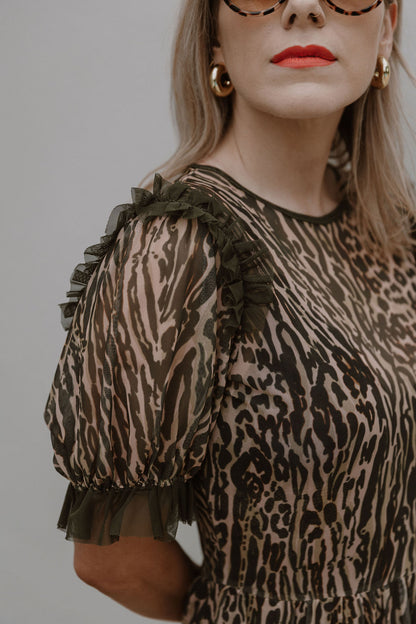 IRIS : Snakeskin Khaki