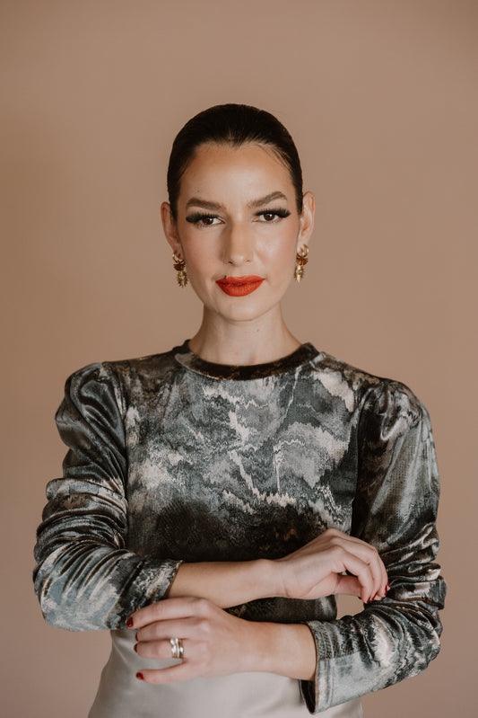 GWYNETH : Velvet Grey