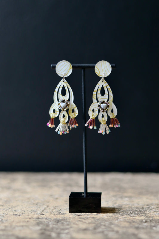 HANDMADE EARRING : 015