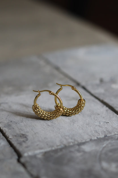 STAINLESS STEEL EARRING : 030