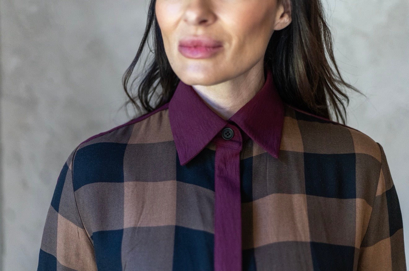 MARGOT : Burgundy Brown