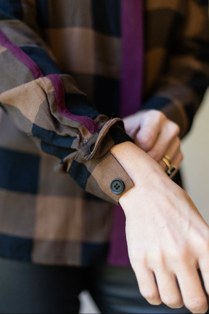 MARGOT : Burgundy Brown