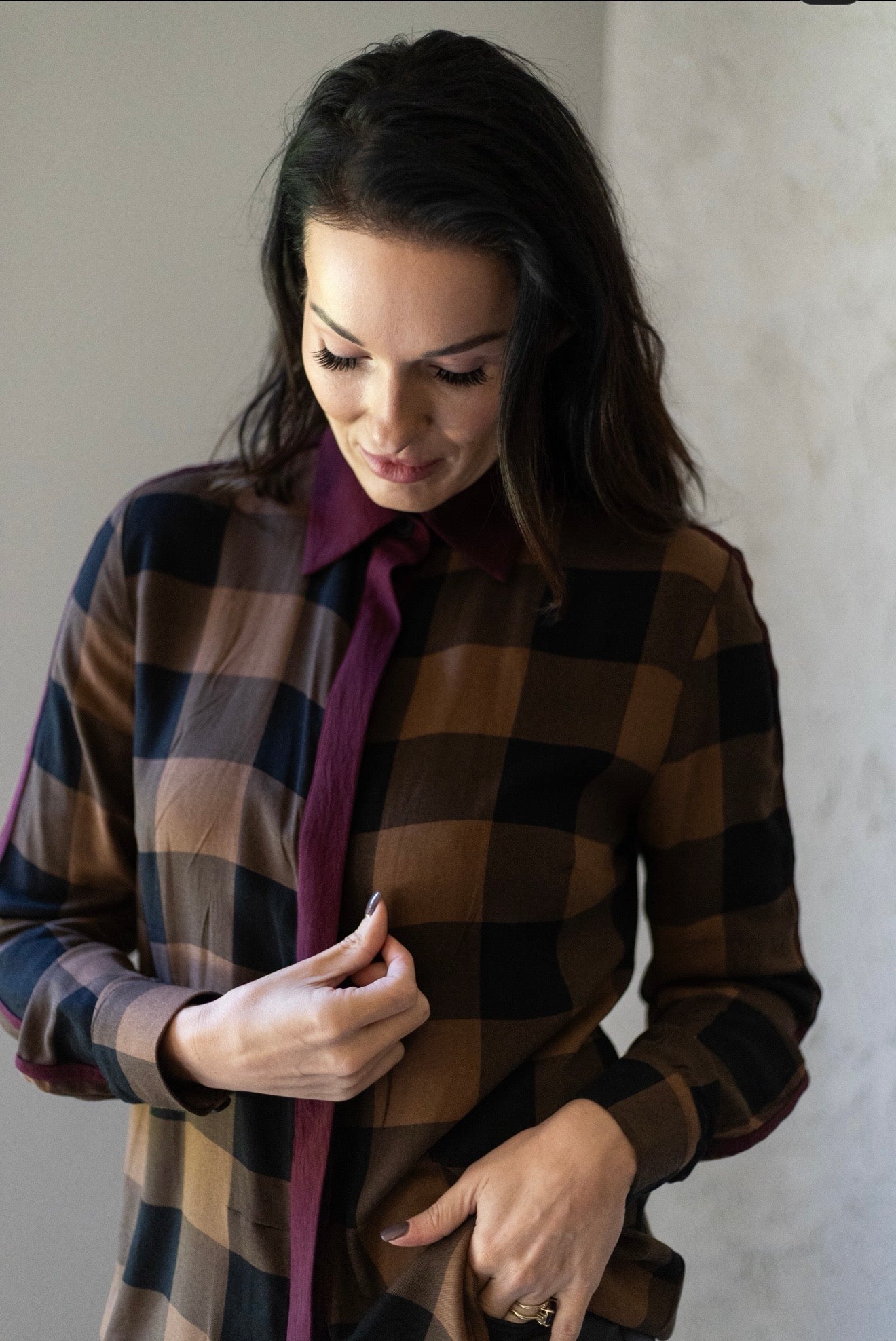 MARGOT : Burgundy Brown