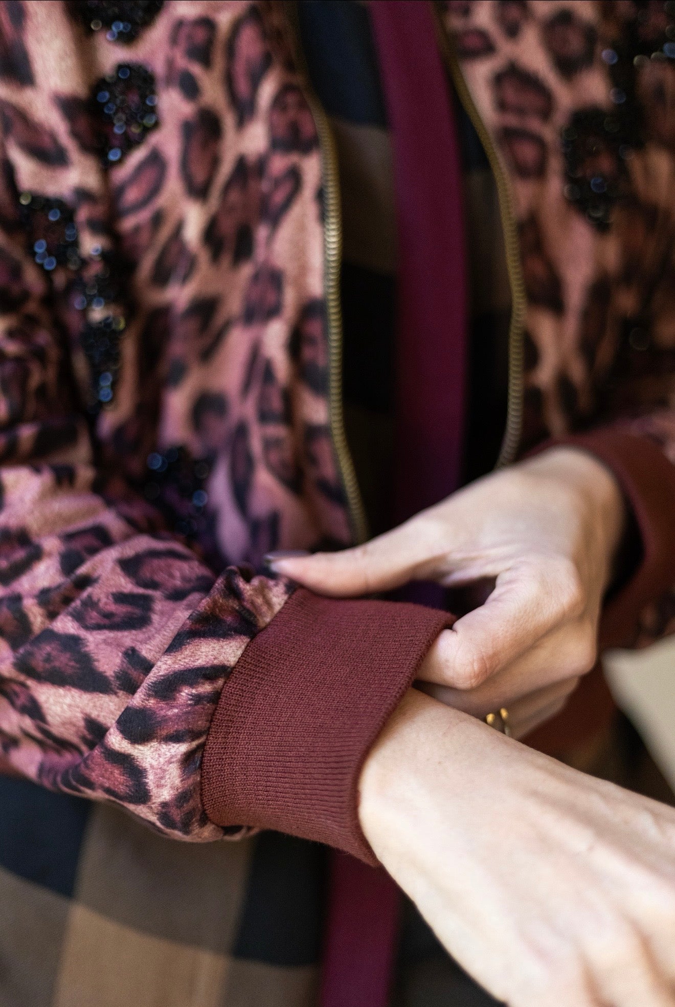 AGATHA : Leopard B // Hand Embroidery // Limited Edition