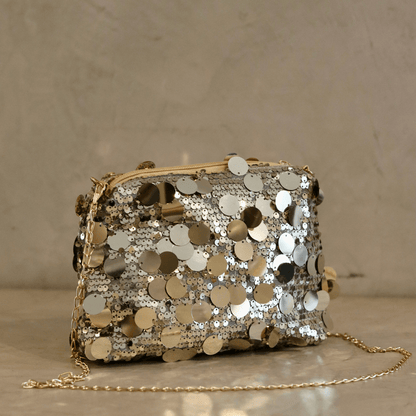 clutch gold sequins small bag-clutch-lynne