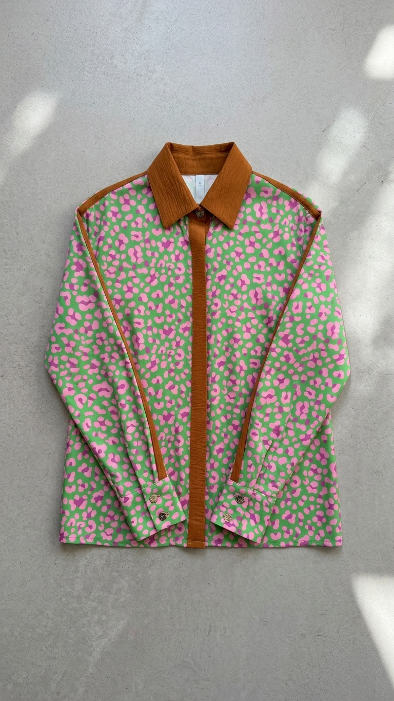 MARGOT : Leopard Print Green