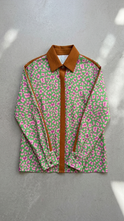 MARGOT : Leopard Print Green