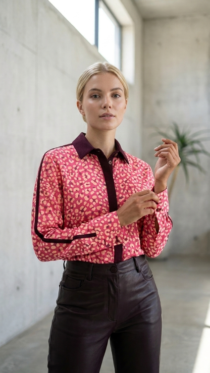 MARGOT : Leopard Print Pink