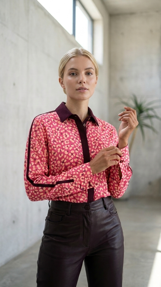 MARGOT : Leopard Print Pink